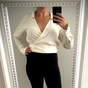 New & Other Stories Off-White Blouse